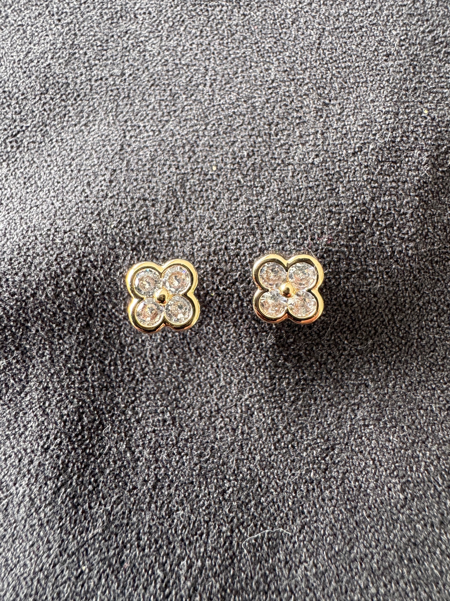 Dainty flower studs