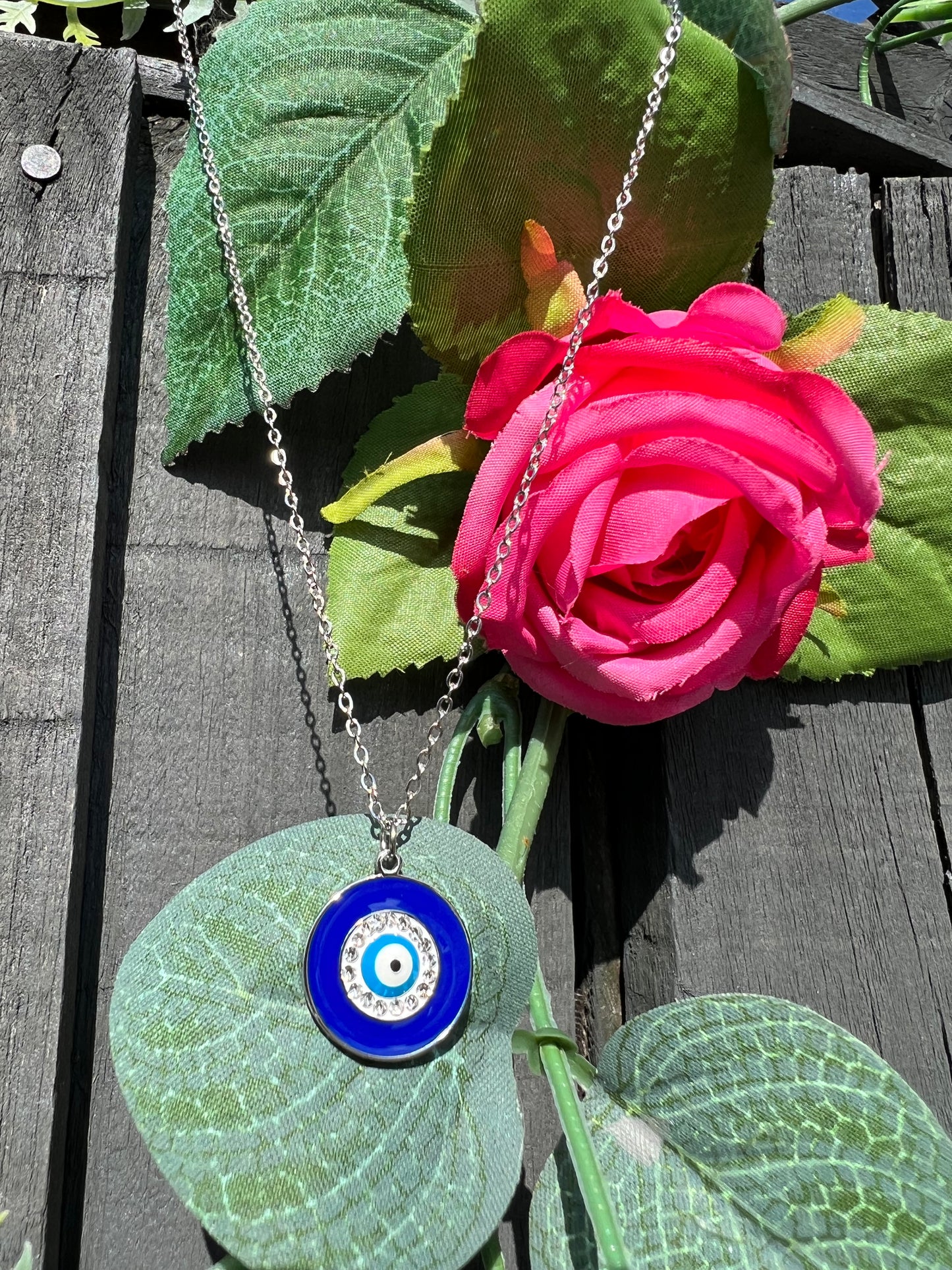 Evil eye necklace