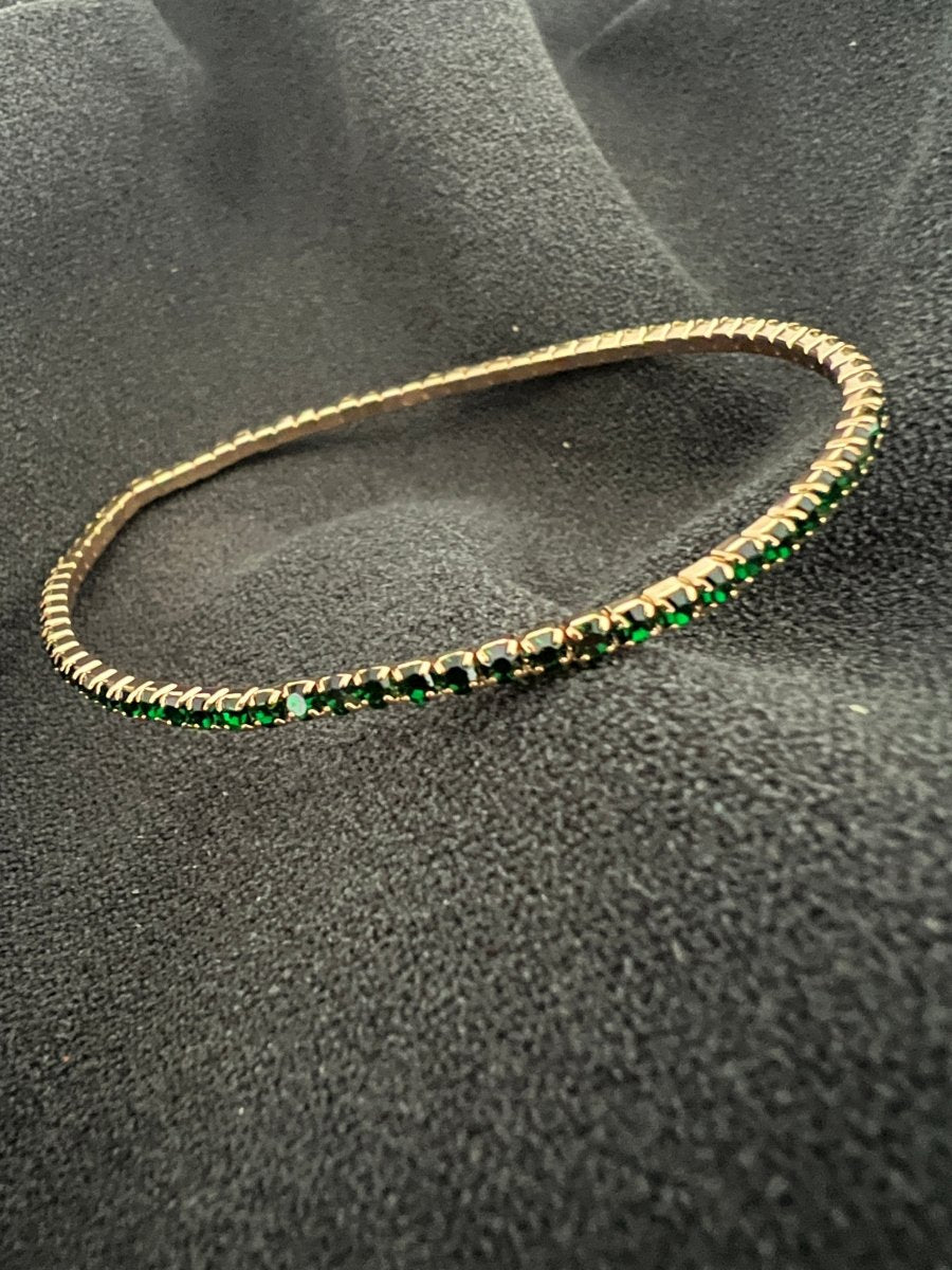 Delicate diamanté bracelet