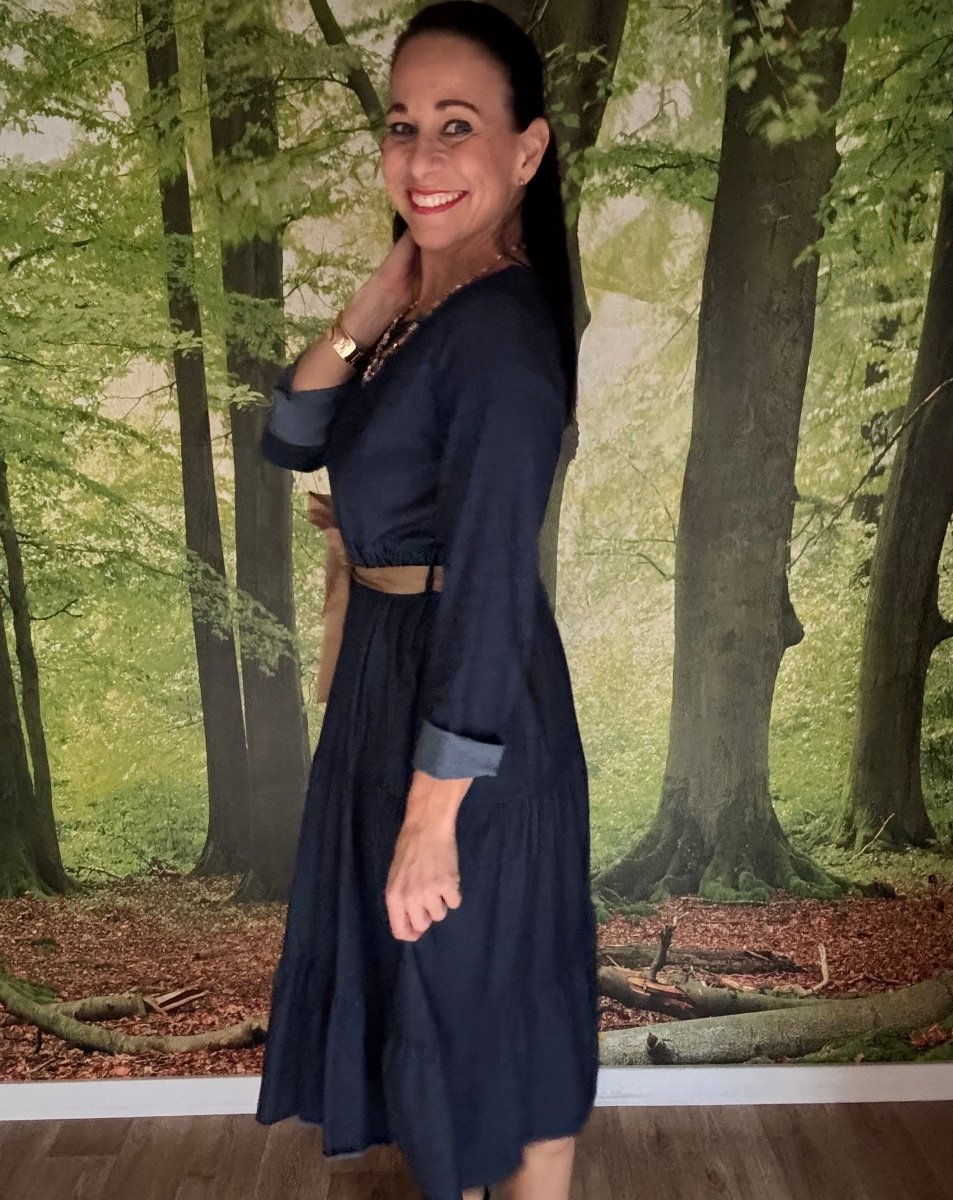 Denim dress