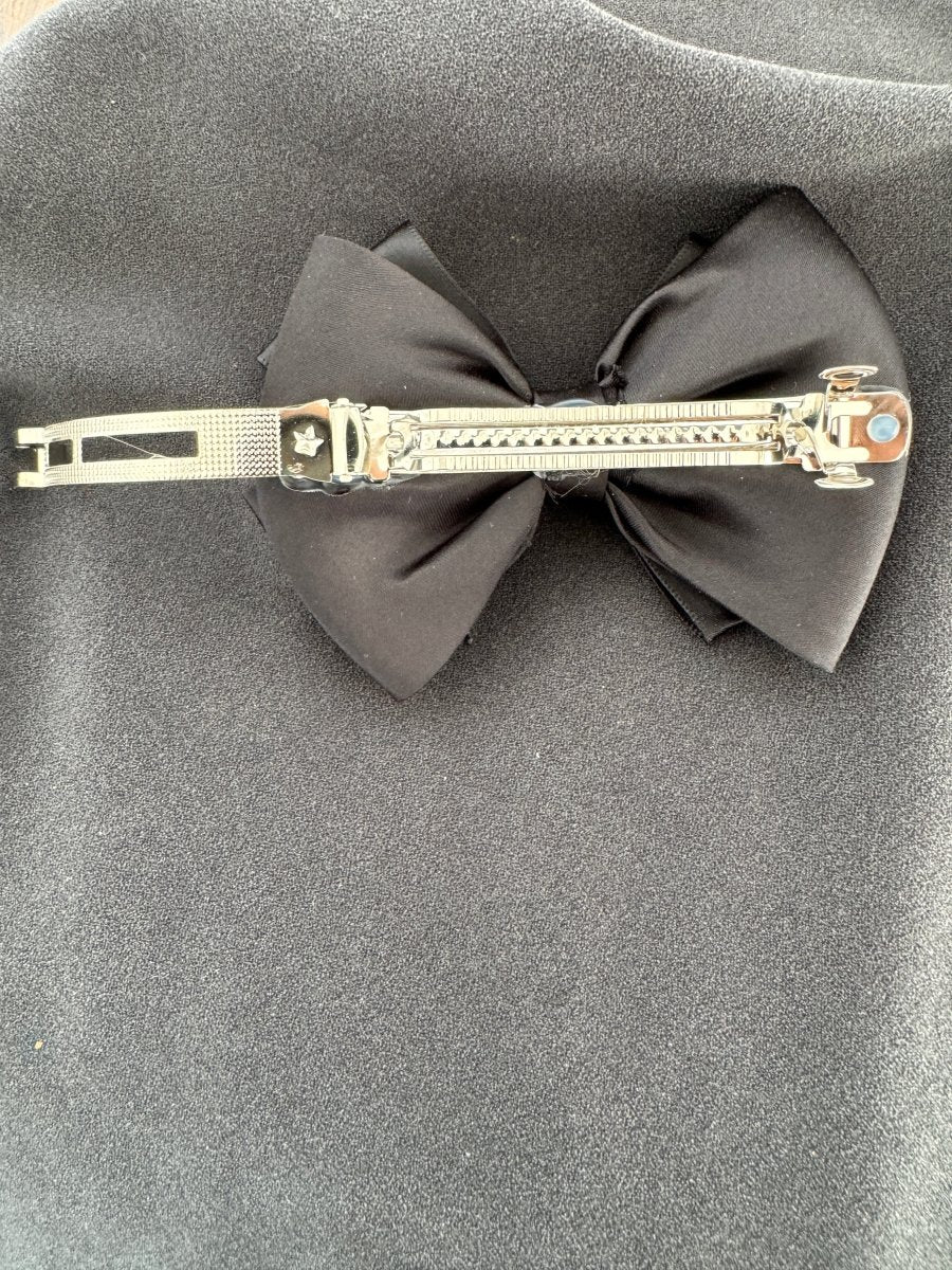 Diamanté double bow