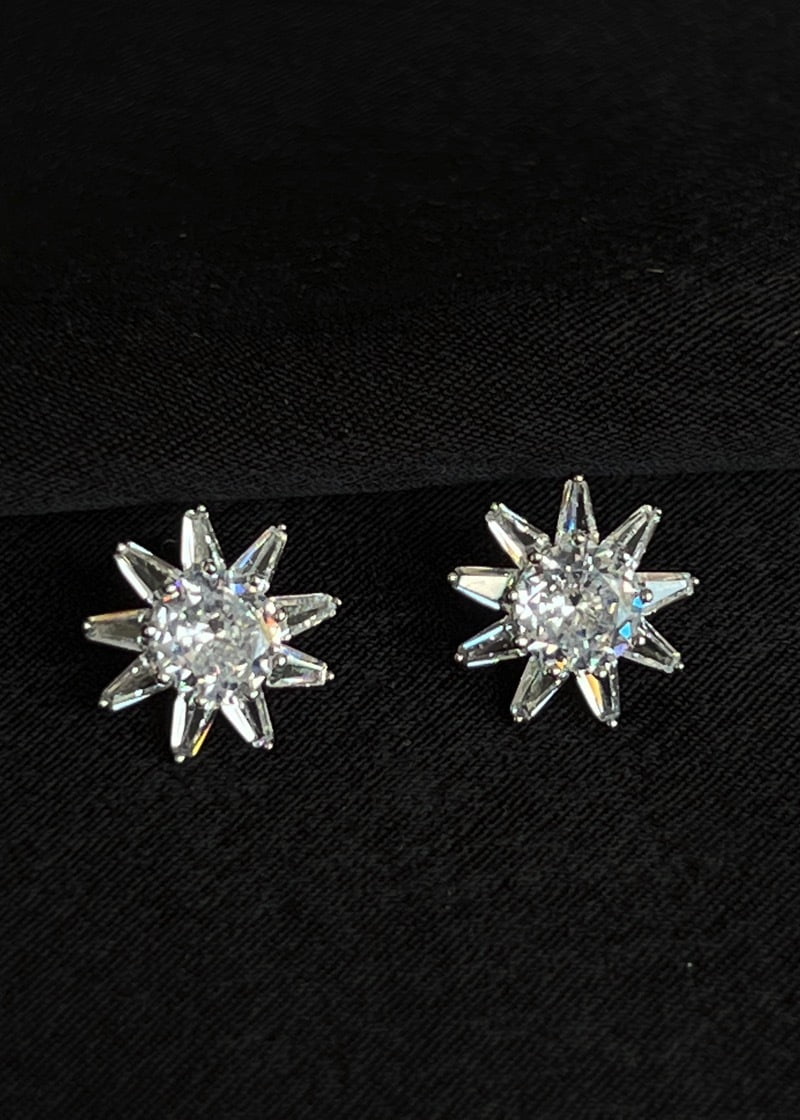 Flower earrings
