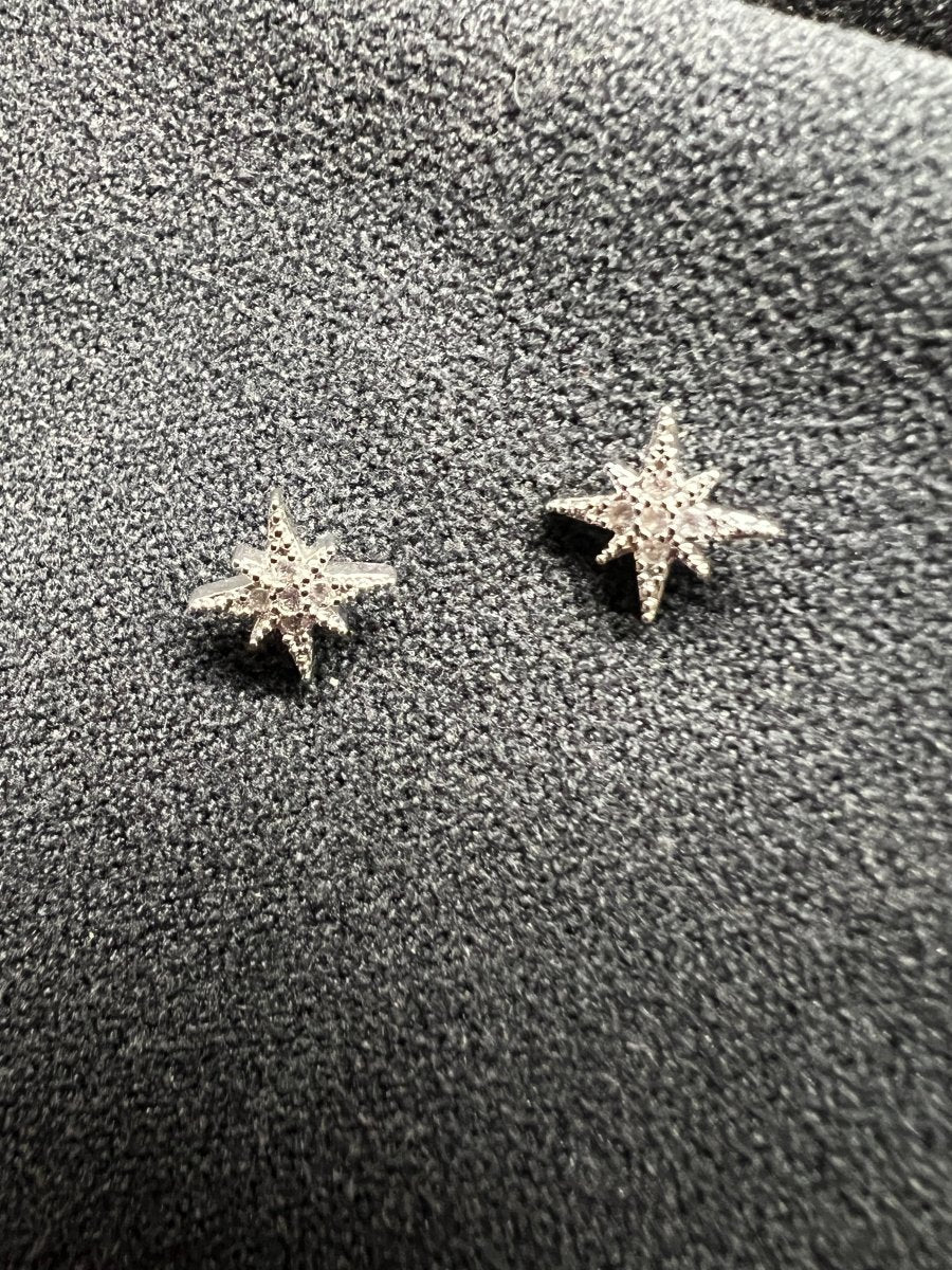 Snowflake earrings