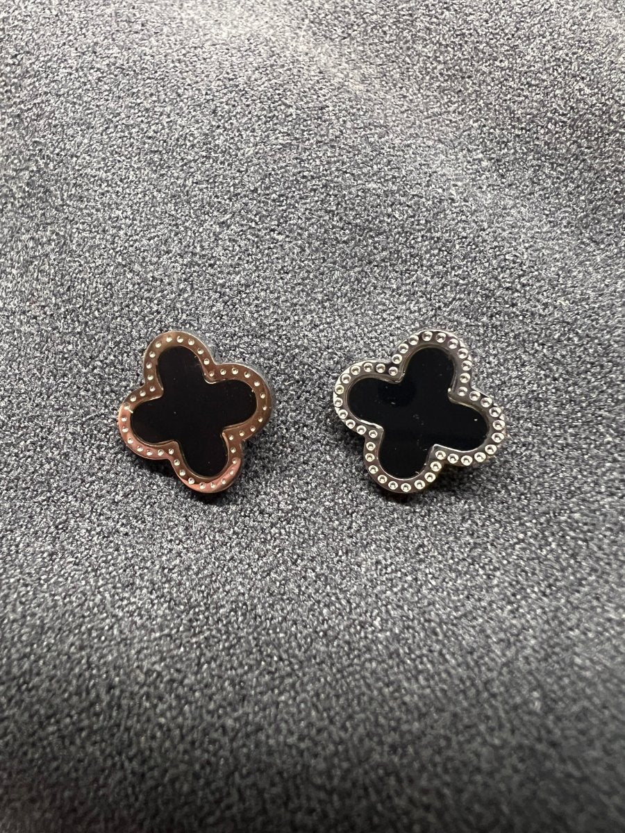 Van cleef stud earrings