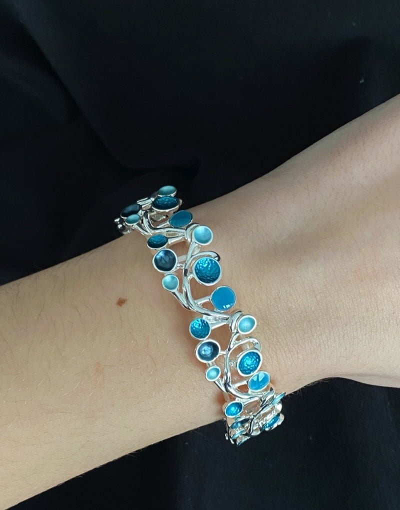 Water droplet stretchy bracelet