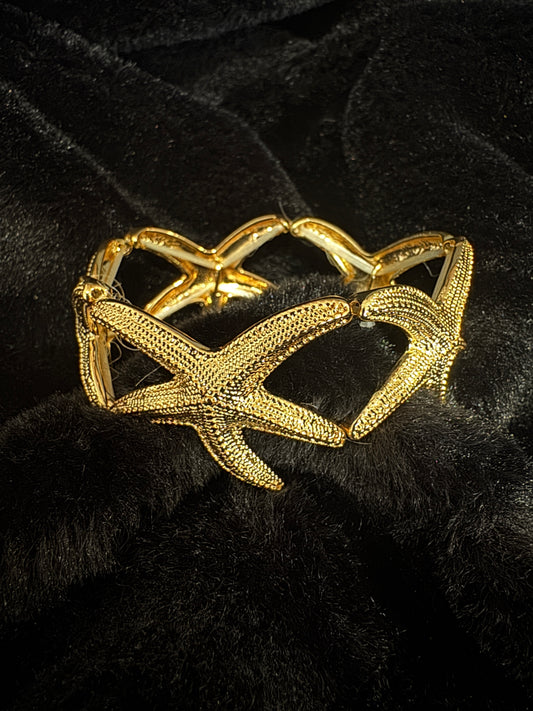 Starfish stretch bracelet