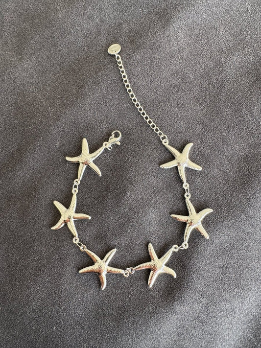 Chain starfish bracelet