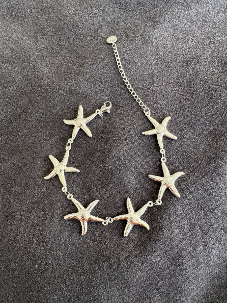 Chain starfish bracelet