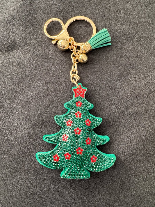 Christmas tree keyring 🎄