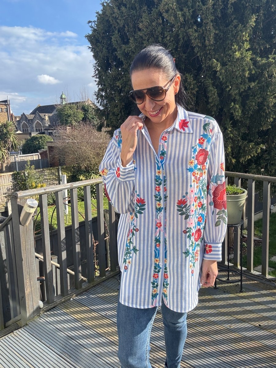 Flower print blouse 🌺 Grab An Outfit - Main Image