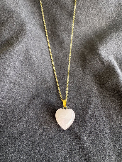 Rose quartz pendant