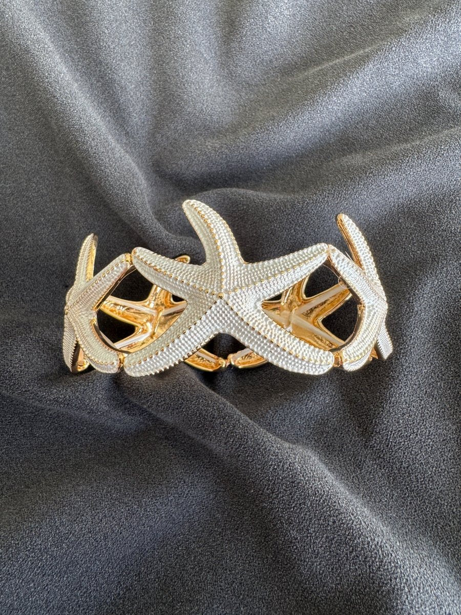 Starfish stretch bracelet