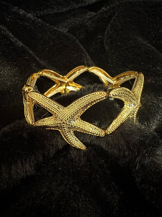 Starfish stretch bracelet