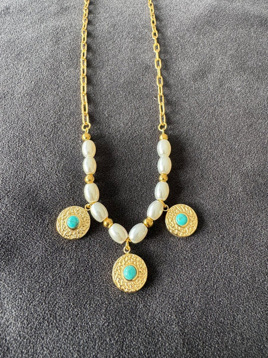 Stone necklace