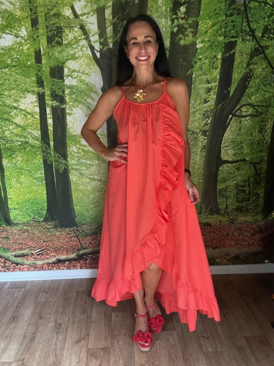 Summer ruffle dress 👗