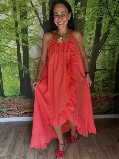 Summer ruffle dress 👗
