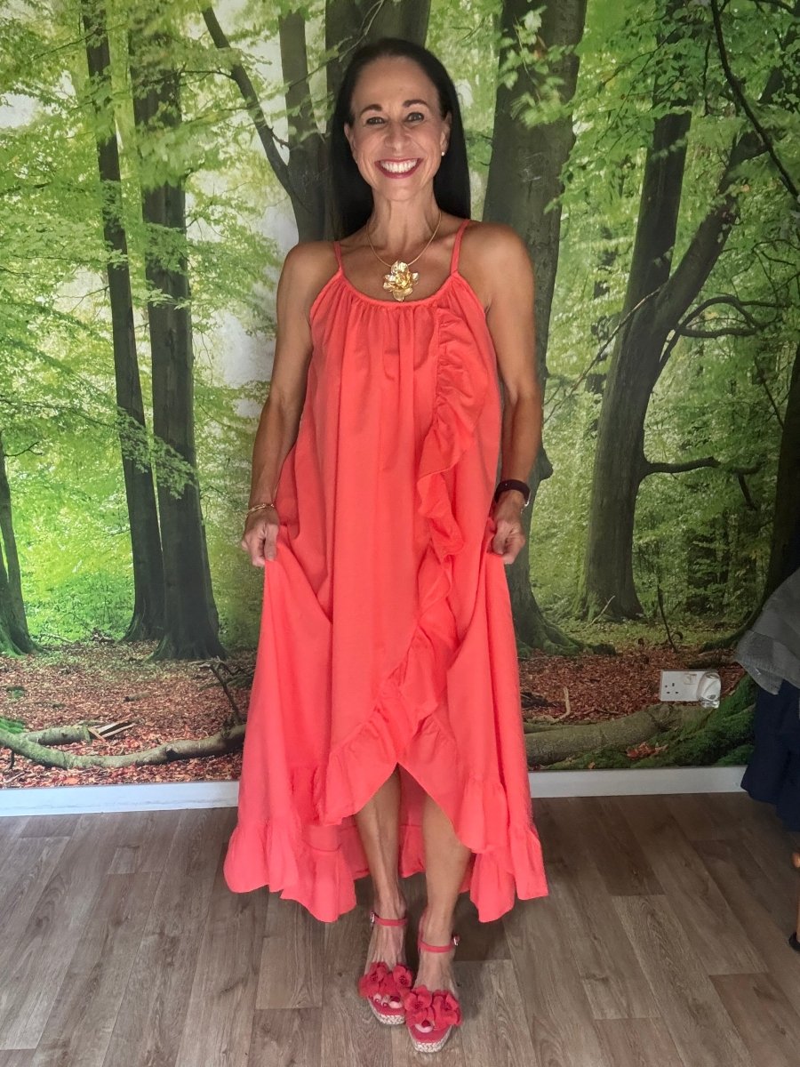 Summer ruffle dress 👗