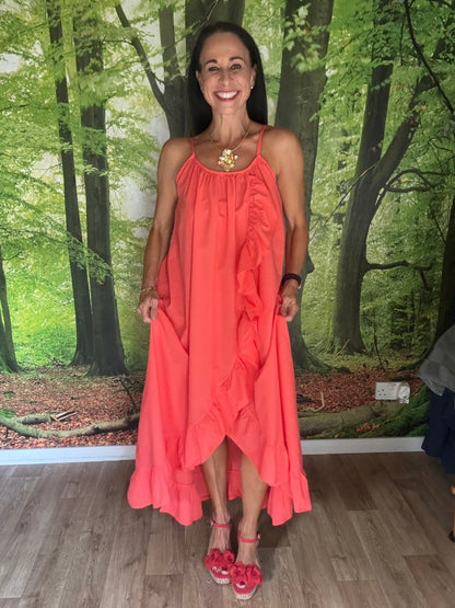 Summer ruffle dress 👗