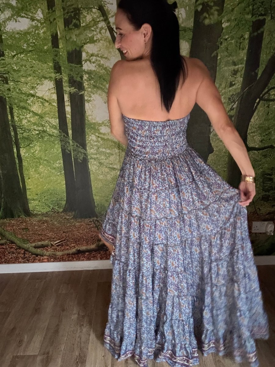 Tiered festival summer dress