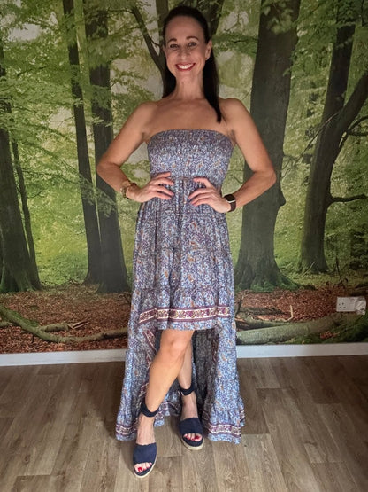 Tiered festival summer dress