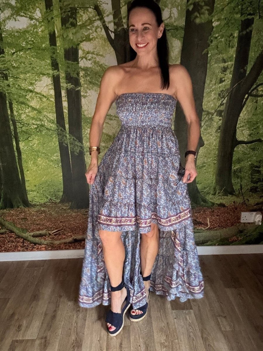 Tiered festival summer dress