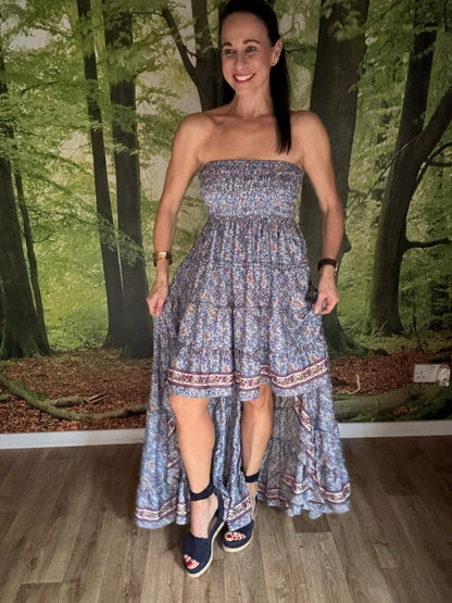 Tiered festival summer dress