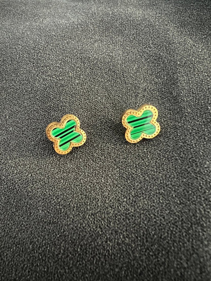 Van cleef stud earrings