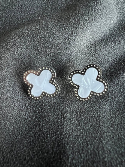 Van cleef stud earrings