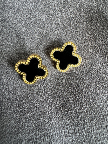 Van cleef stud earrings