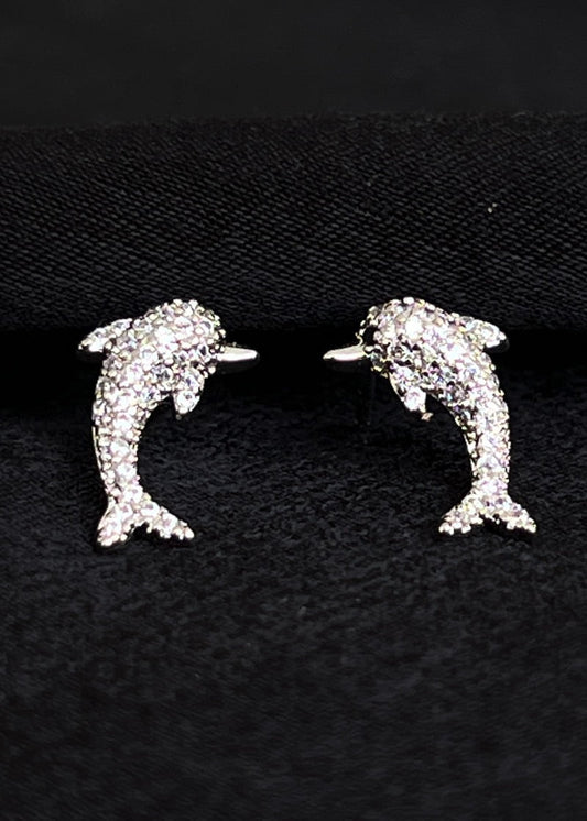 Dolphin earrings
