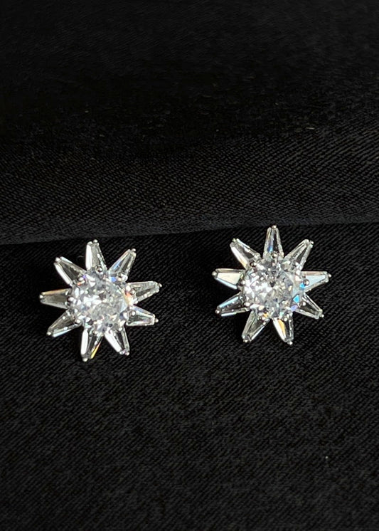 Flower earrings