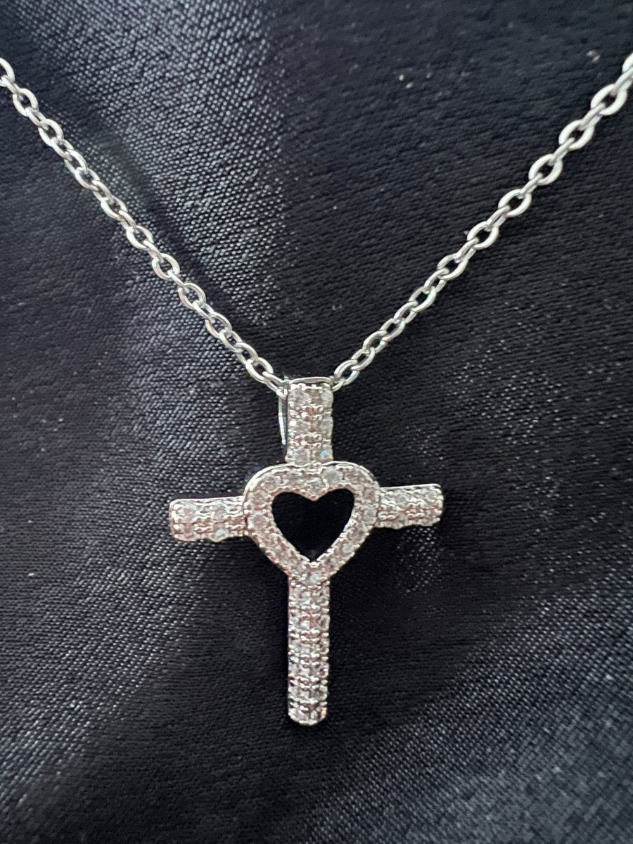 Heart Cross Pendant