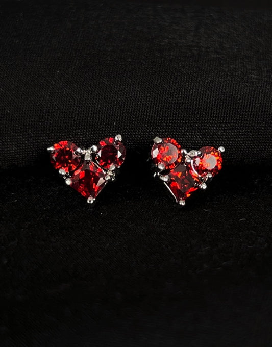 Heart shaped earrings