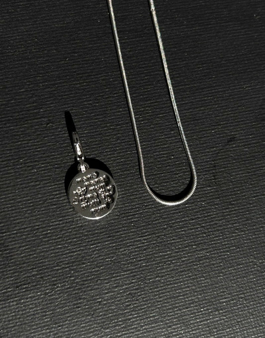 Mum inscribed necklace