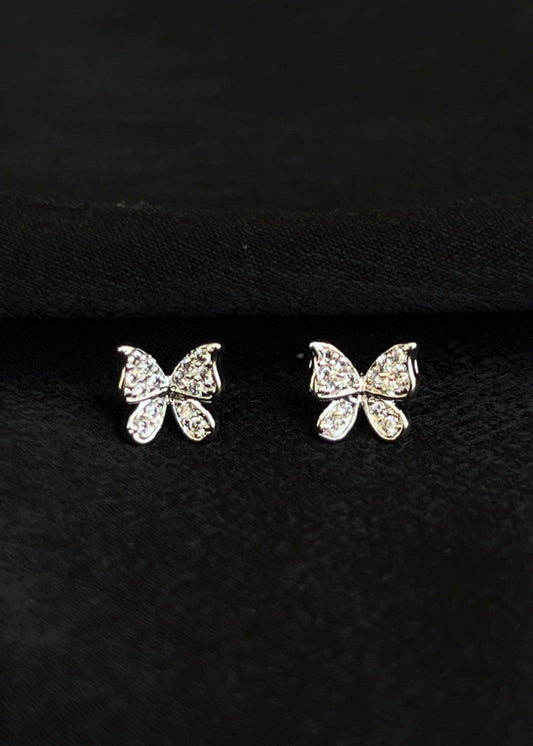 Small butterfly earrings