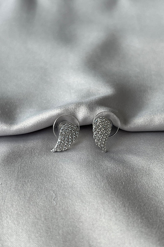 Winged Silver earrings